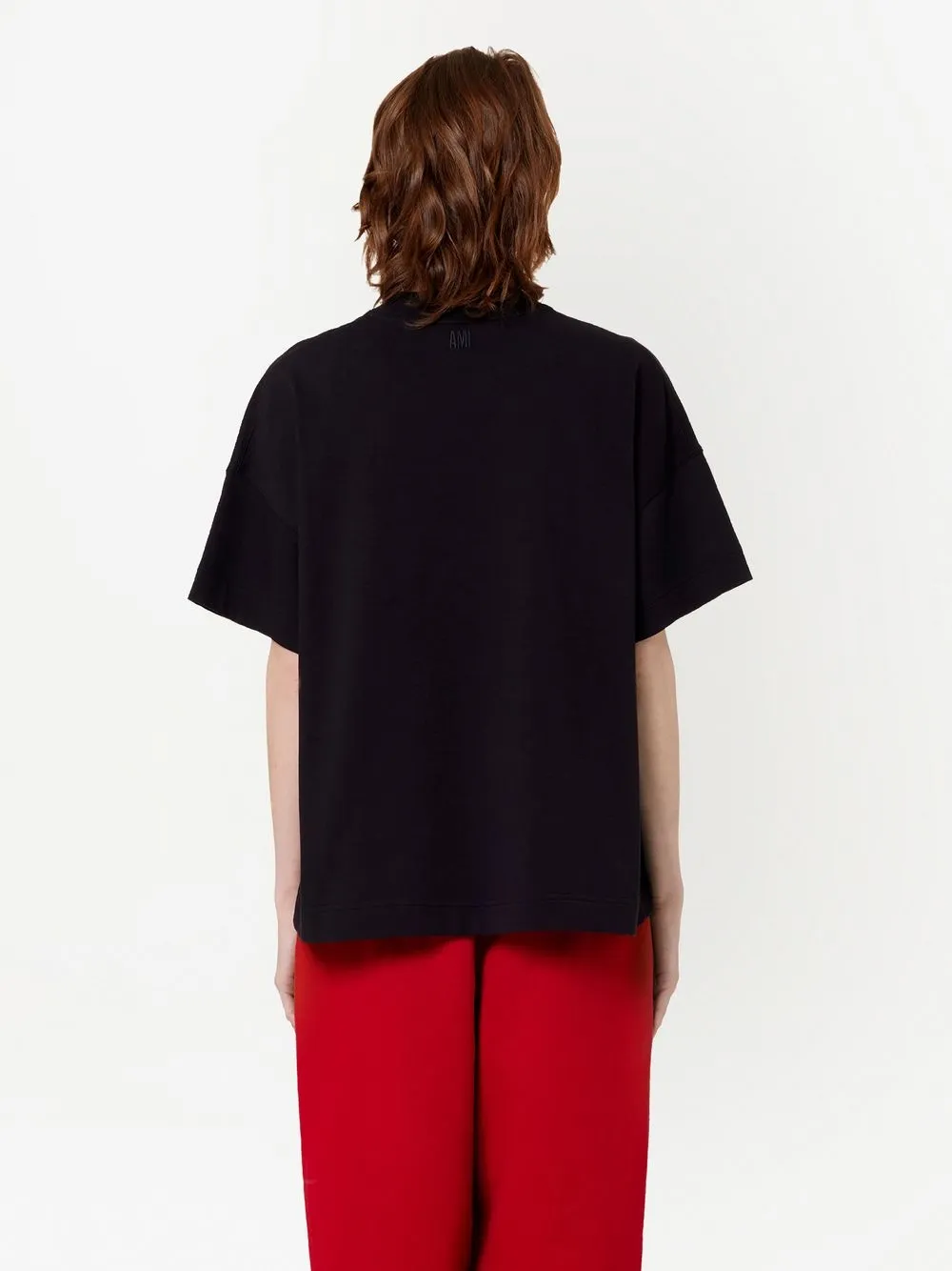 AMI Paris Ami De Coeur organic-cotton T-shirt - Farfetch