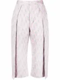 Henrik Vibskov Flip floral-jacquard trousers - Pink