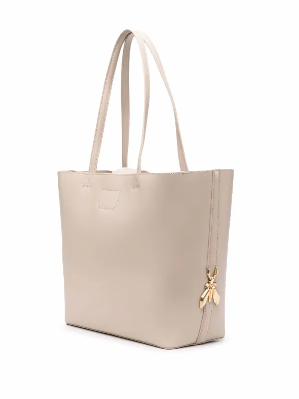 Patrizia Pepe Large Leather Tote Bag - Farfetch