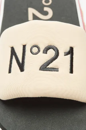 Logo-Embroidered Slides