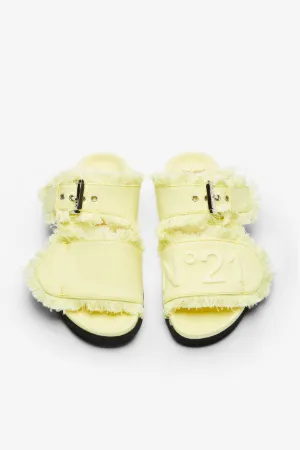 Logo-Embossed Buckle Slides