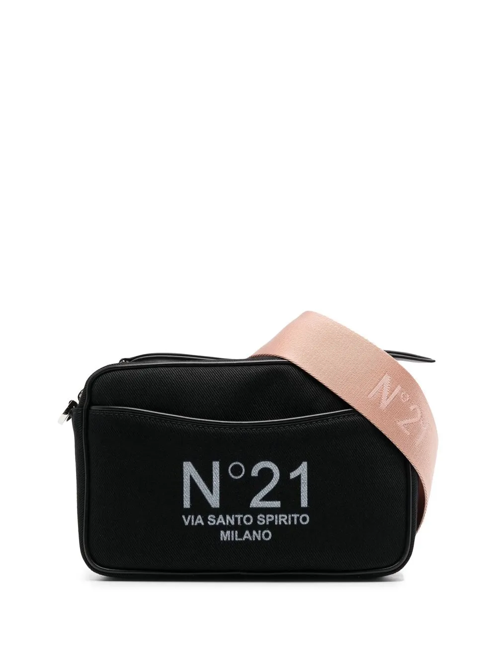 

Nº21 bolsa crossbody con logo estampado - Negro