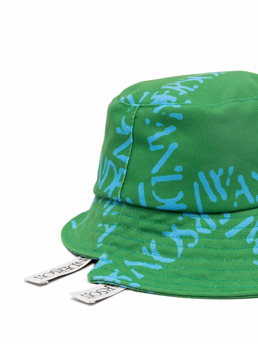 фото Jw anderson logo-print bucket hat