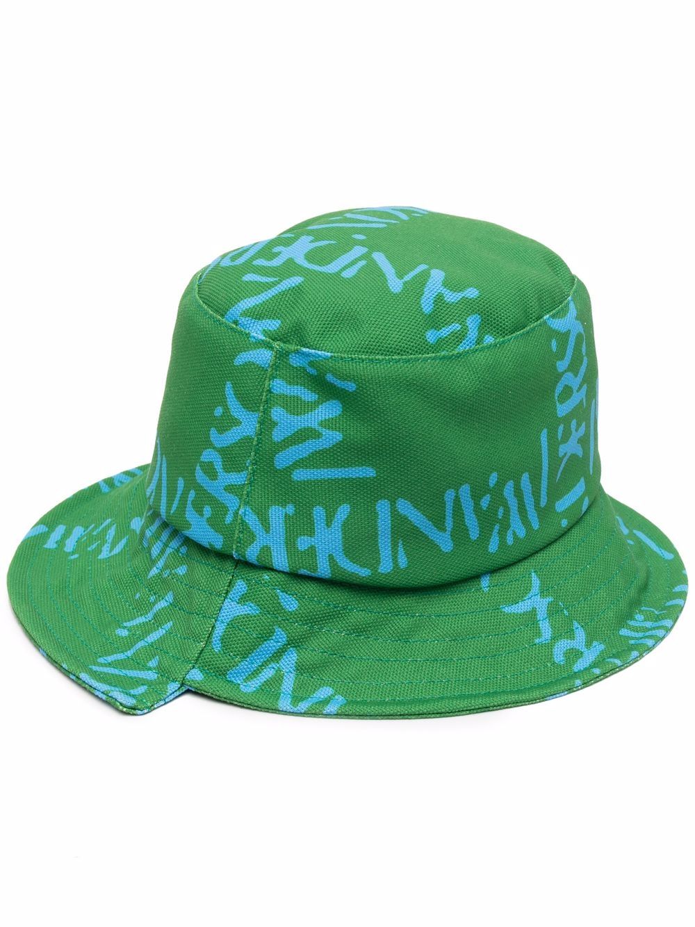 фото Jw anderson logo-print bucket hat