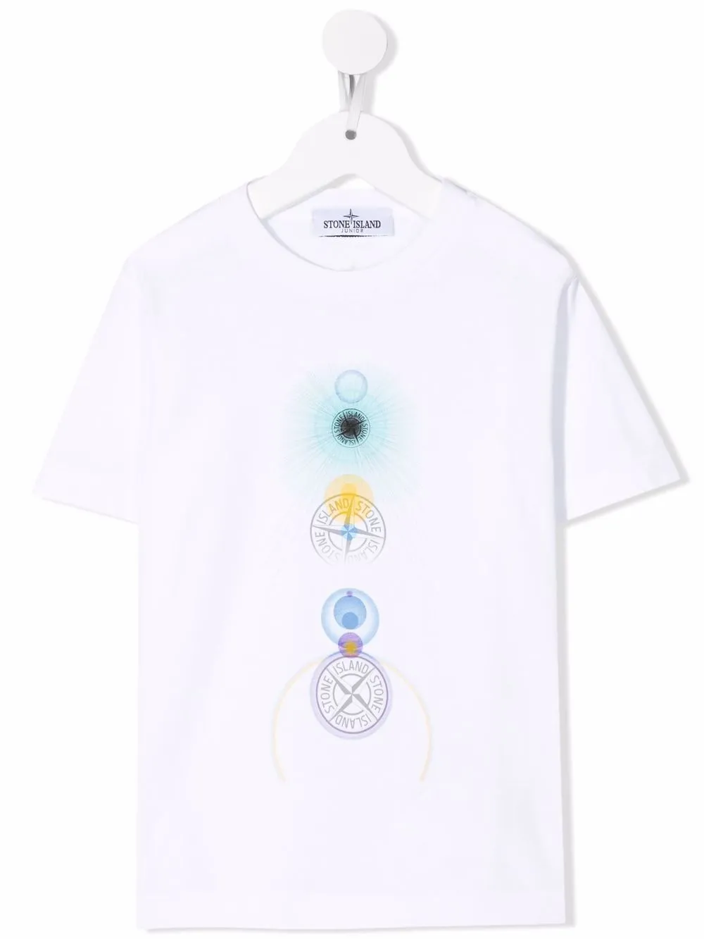 

Stone Island Junior gemstone cotton T-shirt - White
