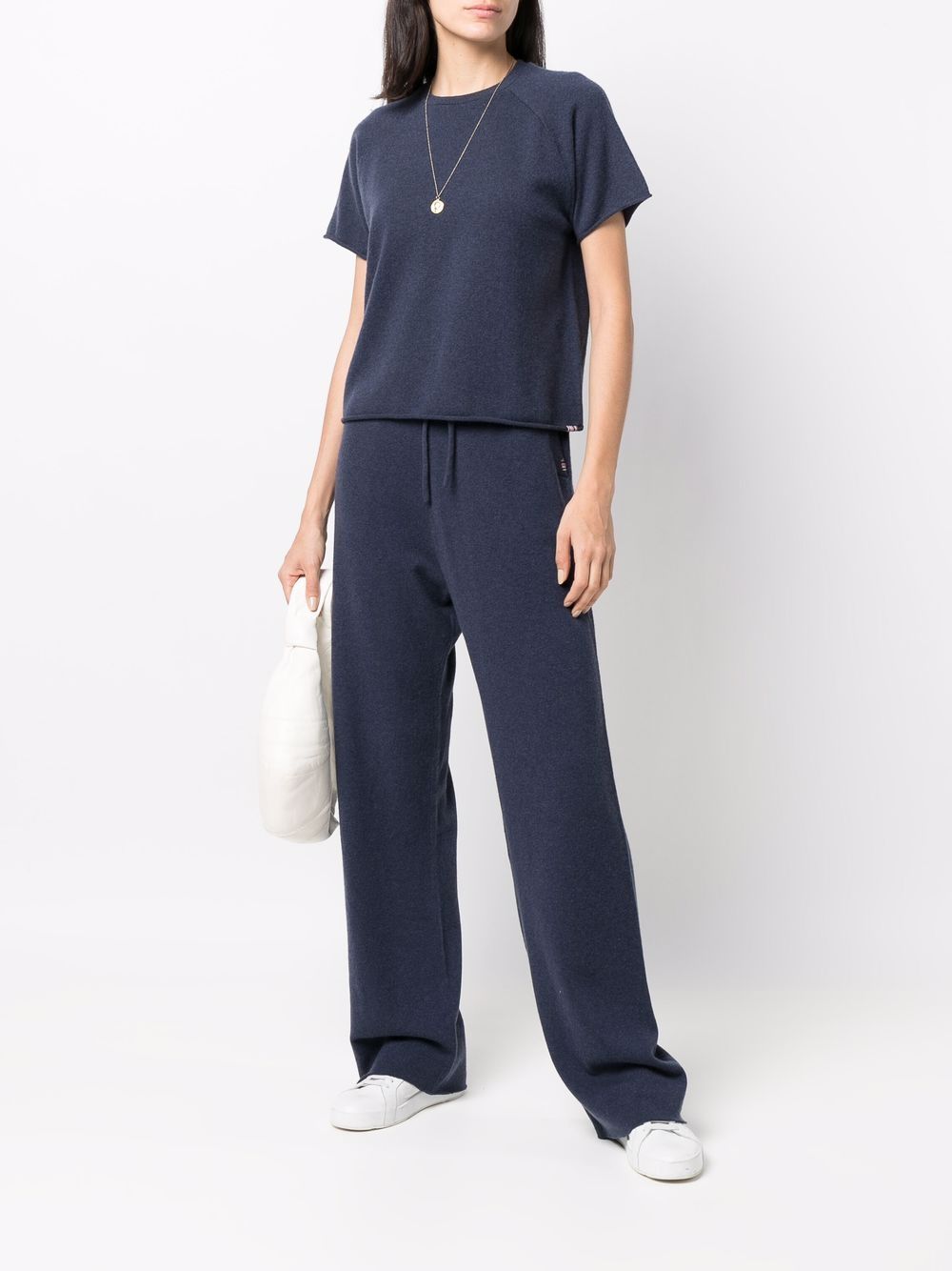 фото Extreme cashmere drawstring cashmere trousers