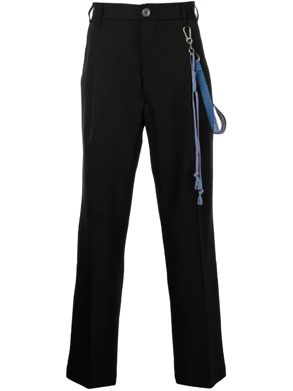 Song For The Mute Pantalones Rectos Con Detalle De Tiras - Farfetch