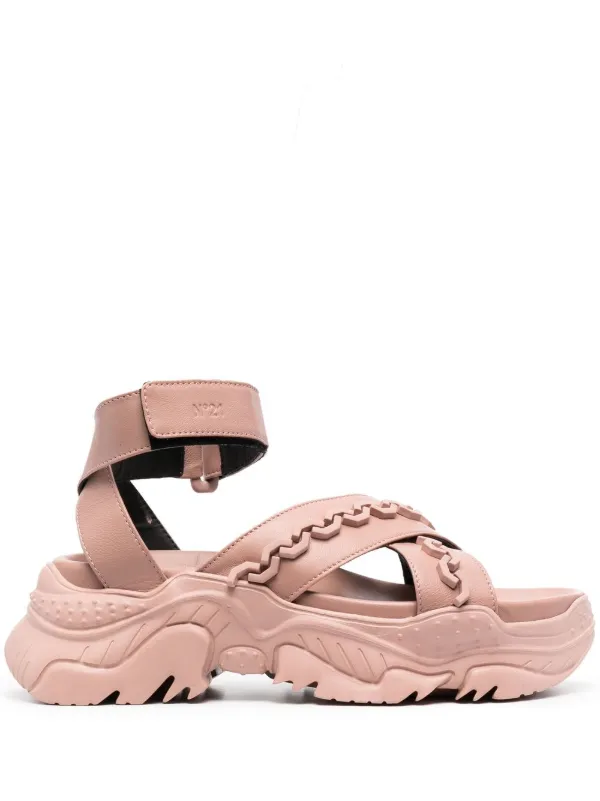 Nº21 Sandalias Billy Con Tiras Cruzadas - Farfetch