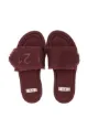 No21 logo-embroidered twill slides