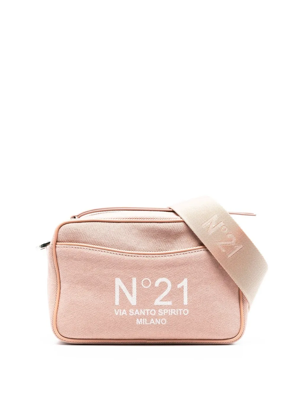 

Nº21 bolsa cámara con logo estampado - Rosado