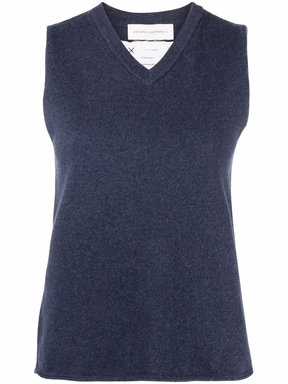 фото Extreme cashmere sleeveless cashmere top