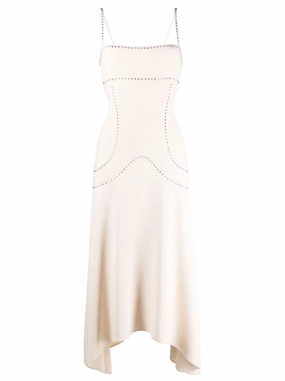 

Stella McCartney vestido con apliques - Neutro