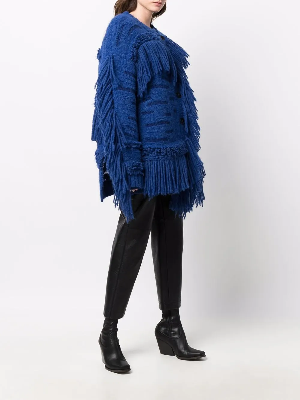 Cheap Stella McCartney oversized fringed jumper Women