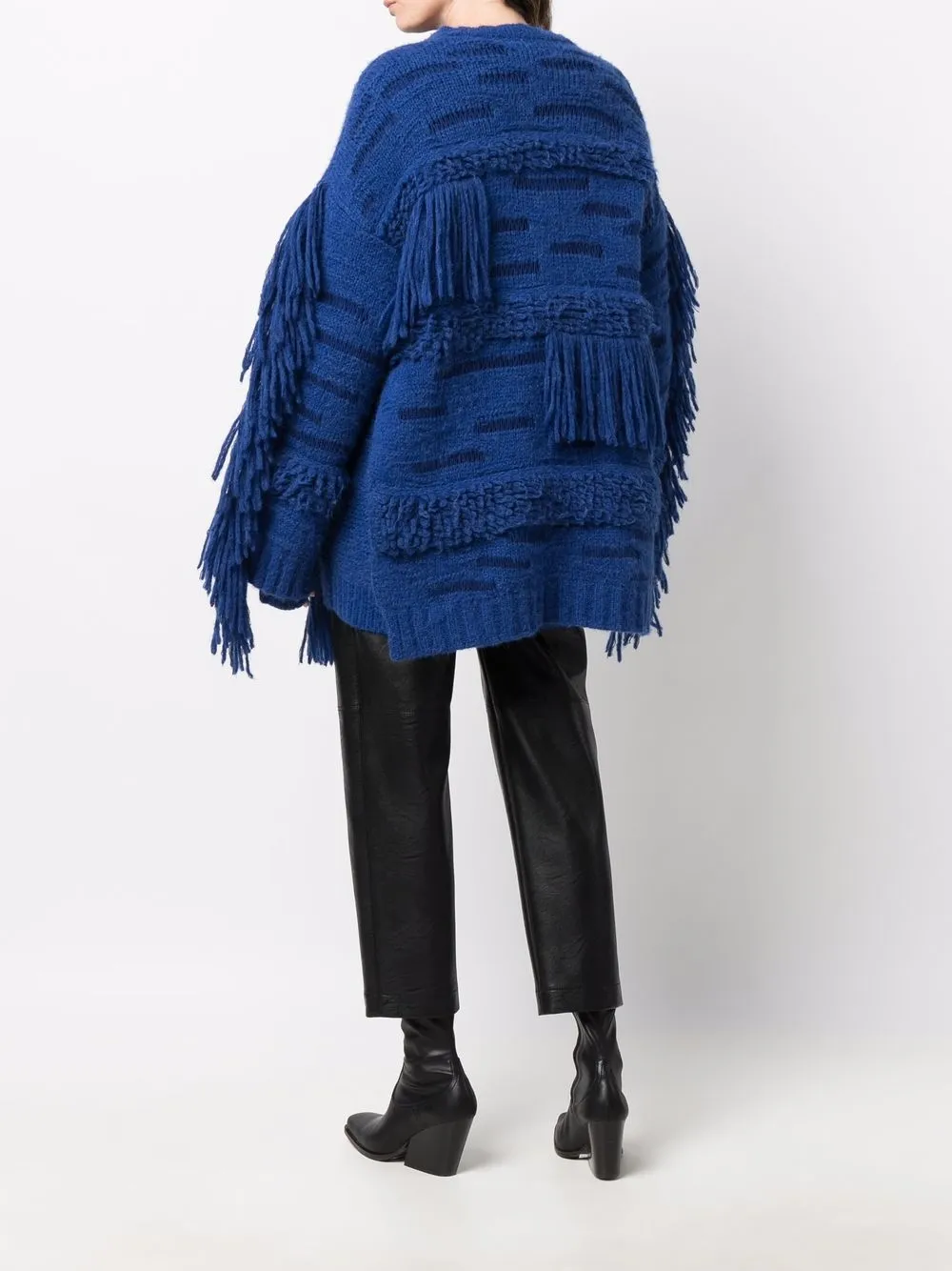 Cheap Stella McCartney oversized fringed jumper Women