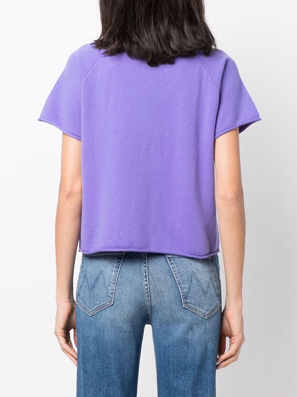 фото Extreme cashmere short-sleeve cashmere top