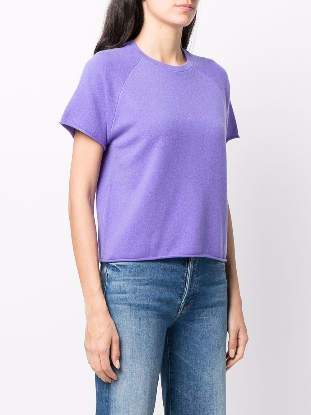 фото Extreme cashmere short-sleeve cashmere top