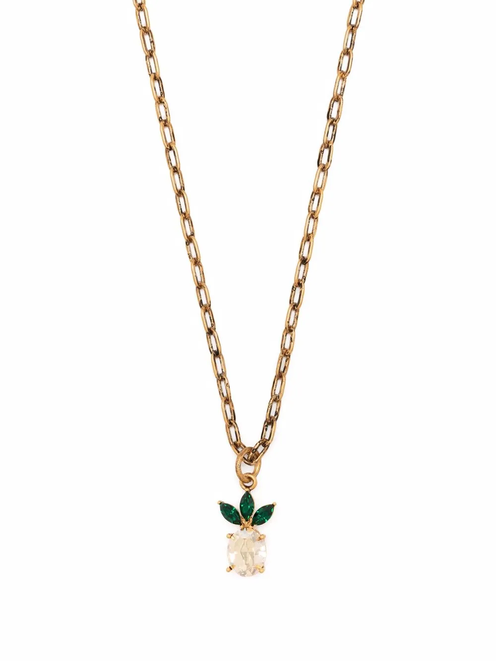 

Dsquared2 crystal-embellished necklace - Gold