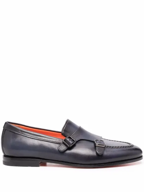 Chaussures à boucles - Santoni - Modalova