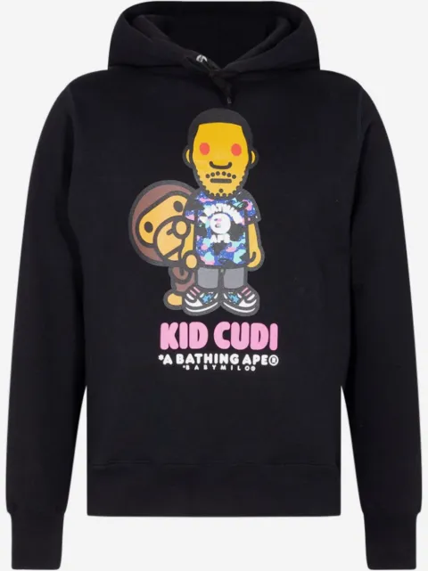 A BATHING APE® x Kid Cudi Baby Milo pullover hoodie