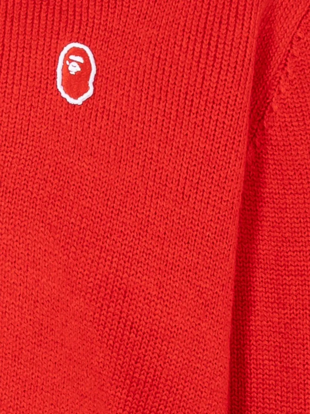  A Bathing Ape® X Kid Cudi Cardigan   Rot 