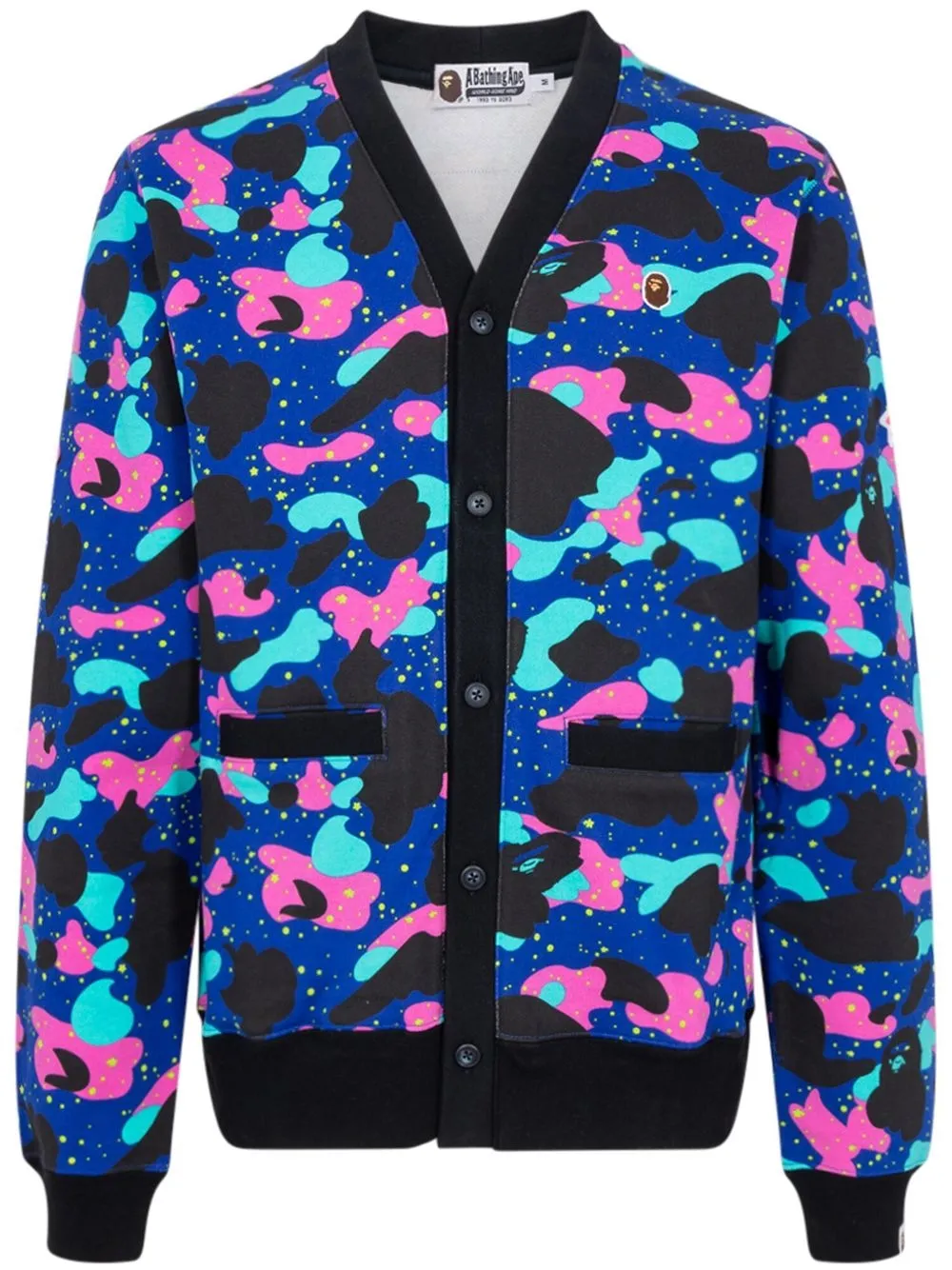 A BATHING APE® x Kid Cudi Sweat V-neck Cardigan - Farfetch