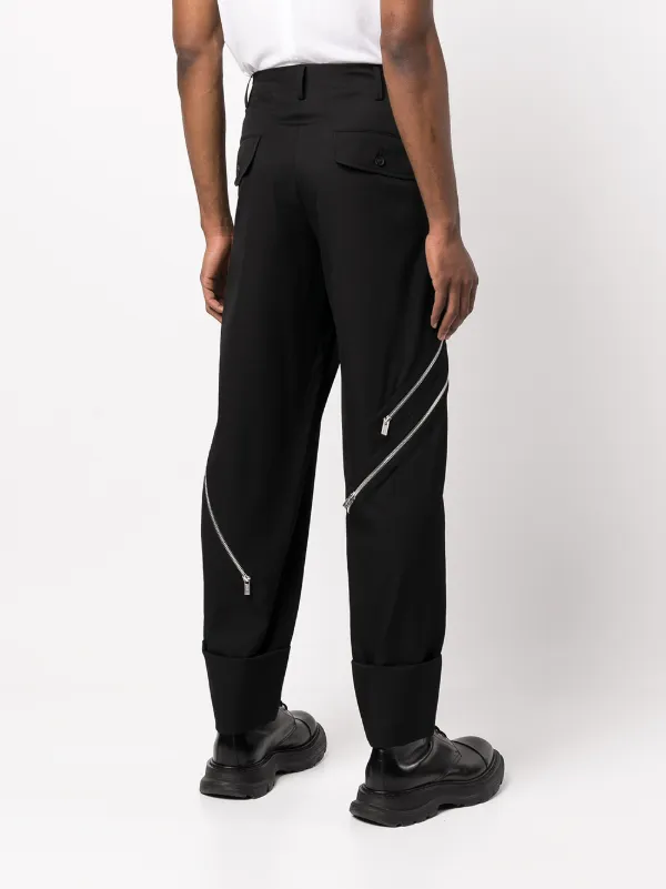 Yohji Yamamoto ジップディテール テーラードパンツ 通販 - FARFETCH