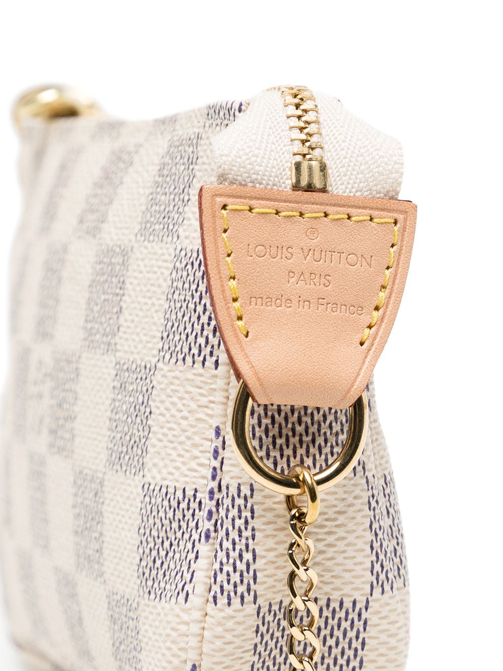 Louis Vuitton 2020s pre-owned Mini Pochette Accessoires Clutch Nude