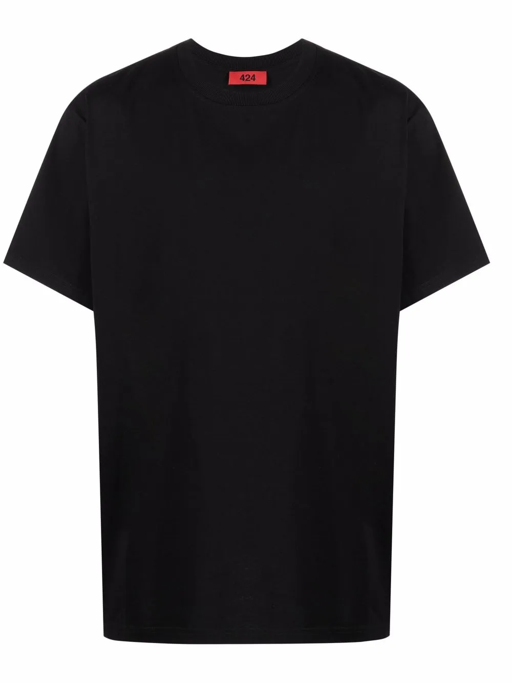 

424 playera con logo bordado - Negro