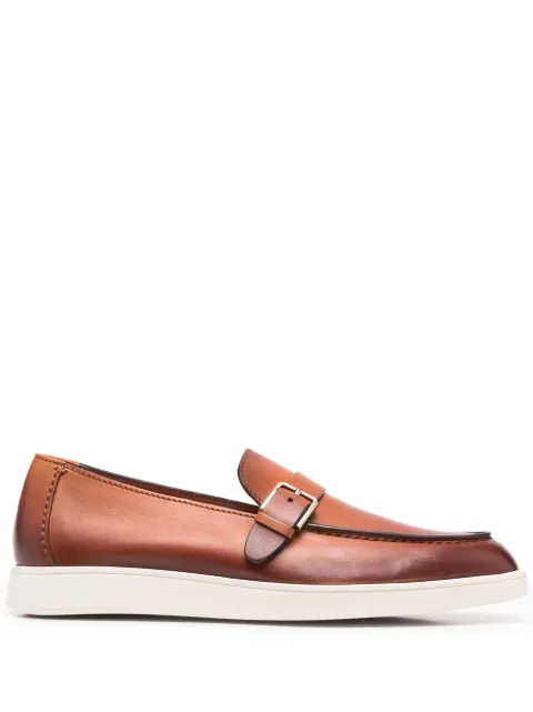 Santoni mocassins à bout rond