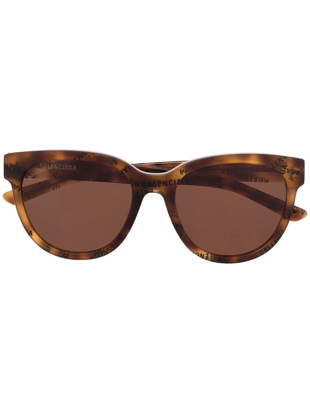 

Balenciaga Eyewear lentes de sol con armazón cat eye - Marrón