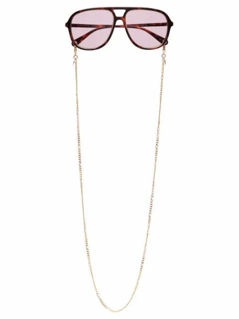 Gucci Eyewear GG1077S pilot sunglasses
