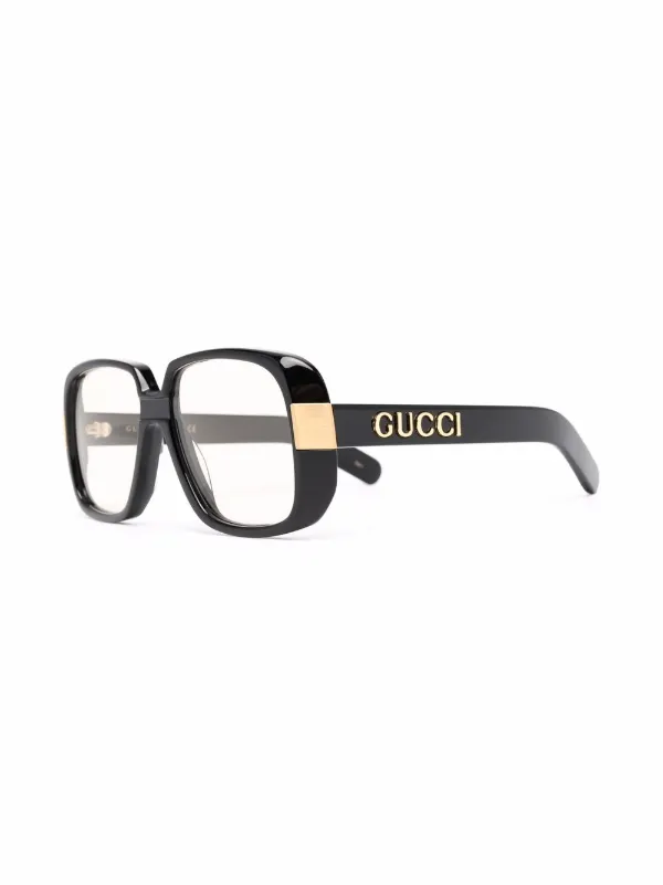 gucci oversized optical frames