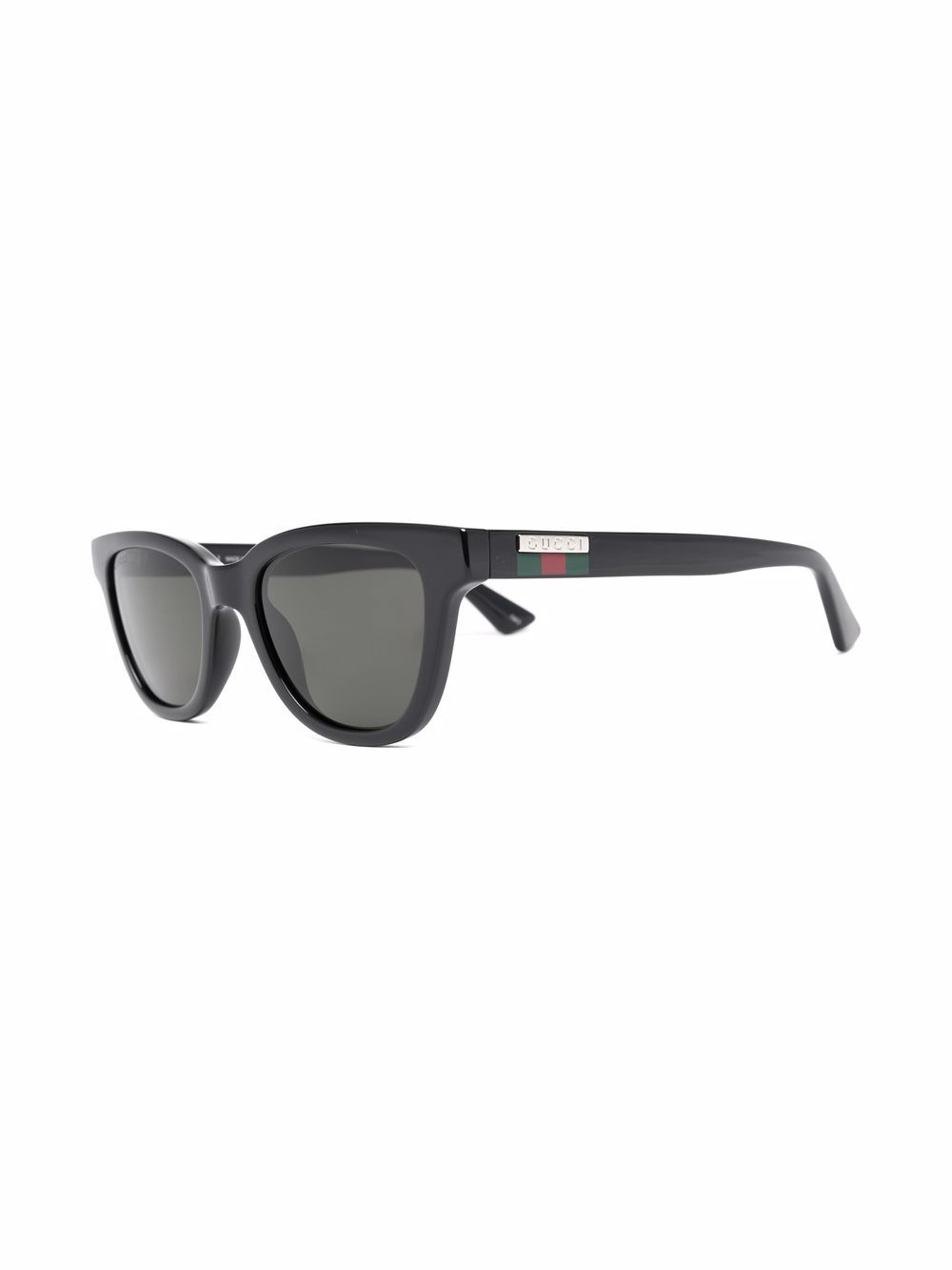 Gucci Eyewear Zonnebril met logoplakkaat - Zwart