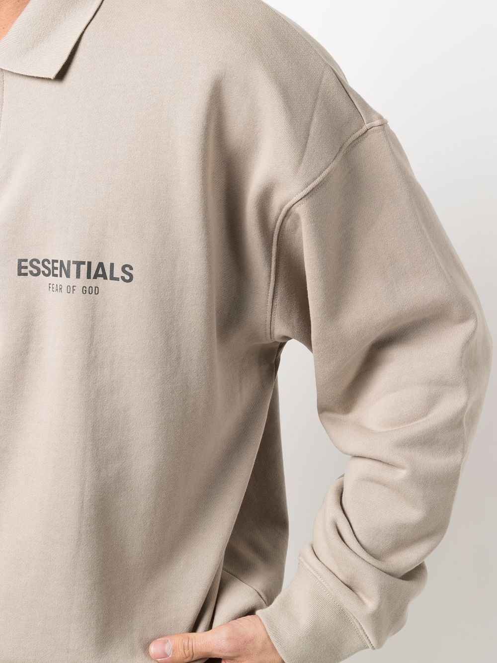 фото Fear of god essentials рубашка поло с логотипом