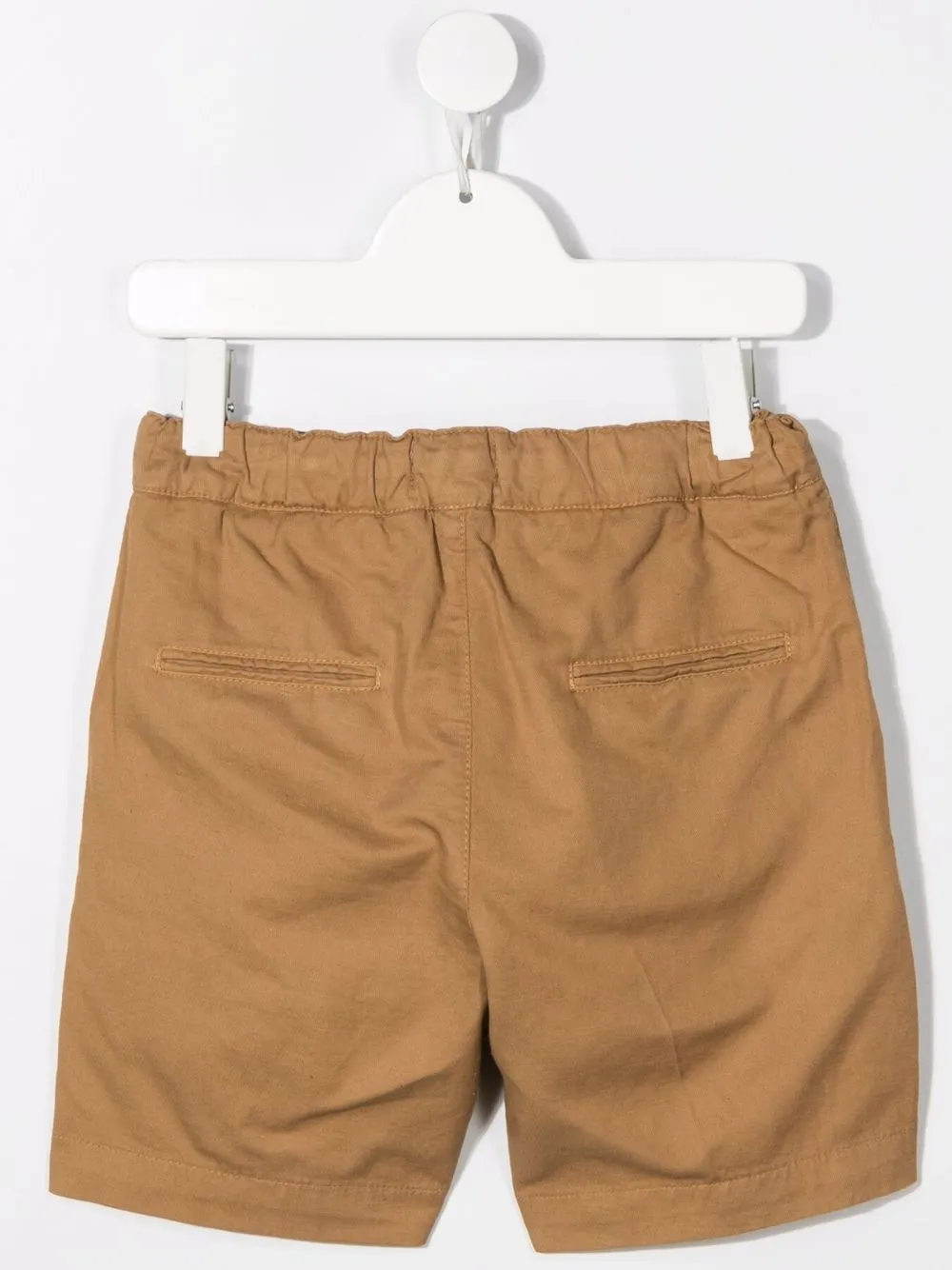 Paolo Pecora Kids Shorts met trekkoordtaille - Bruin