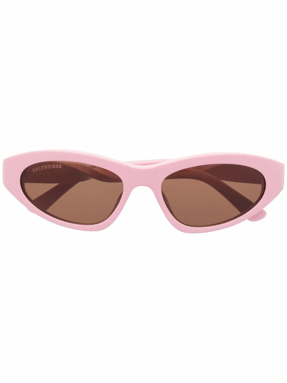 

Balenciaga Eyewear lentes de sol Twist con aramazón cat eye - Rosado