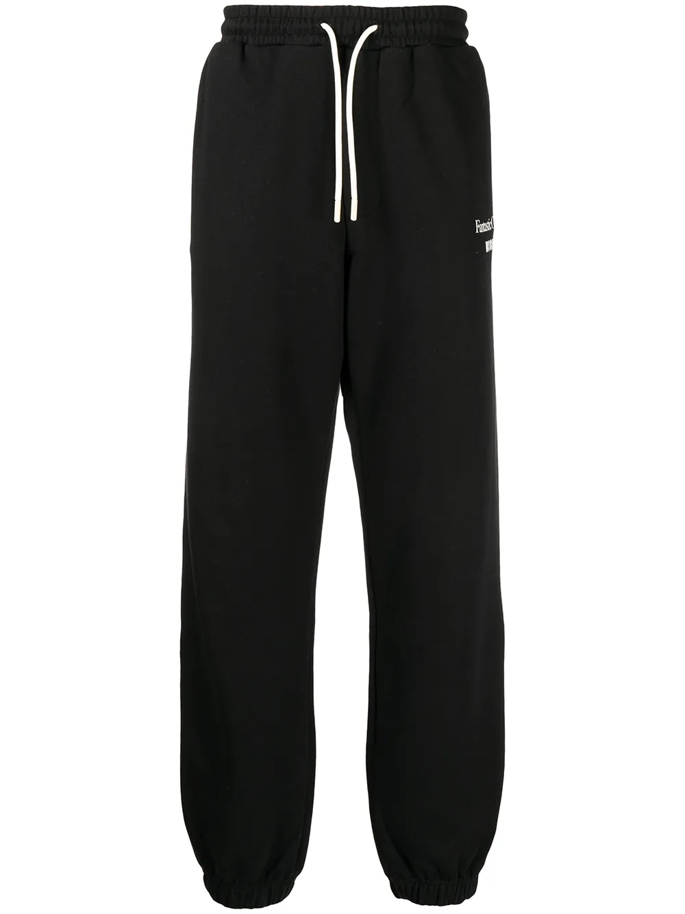 

MSGM pants con logo estampado - Negro