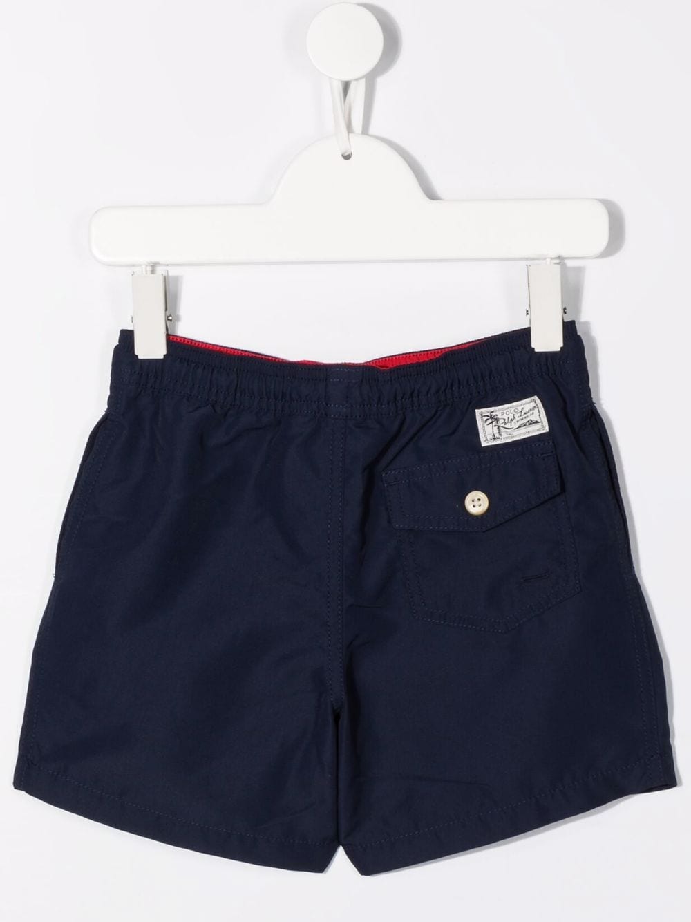 Ralph Lauren Kids Zwembroek van gerecycled polyester - Blauw