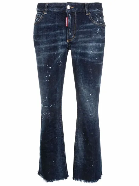 DSQUARED2 cropped flared jeans