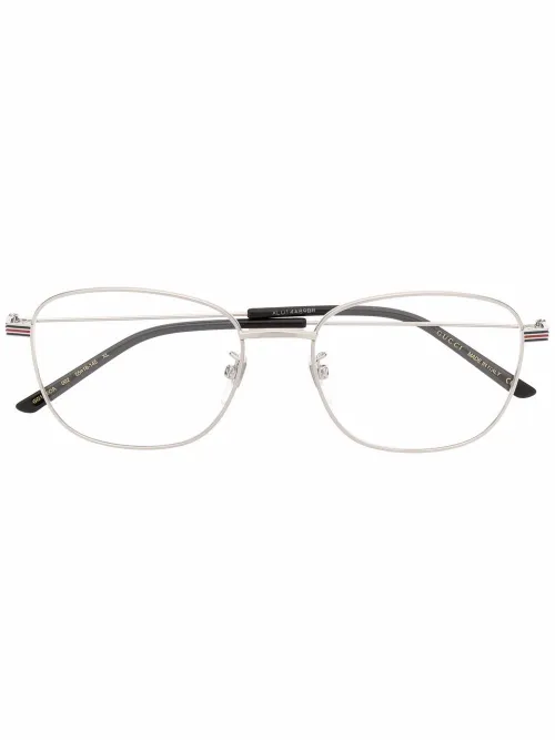 Lunettes de vue à monture carrée - Gucci Eyewear - Modalova