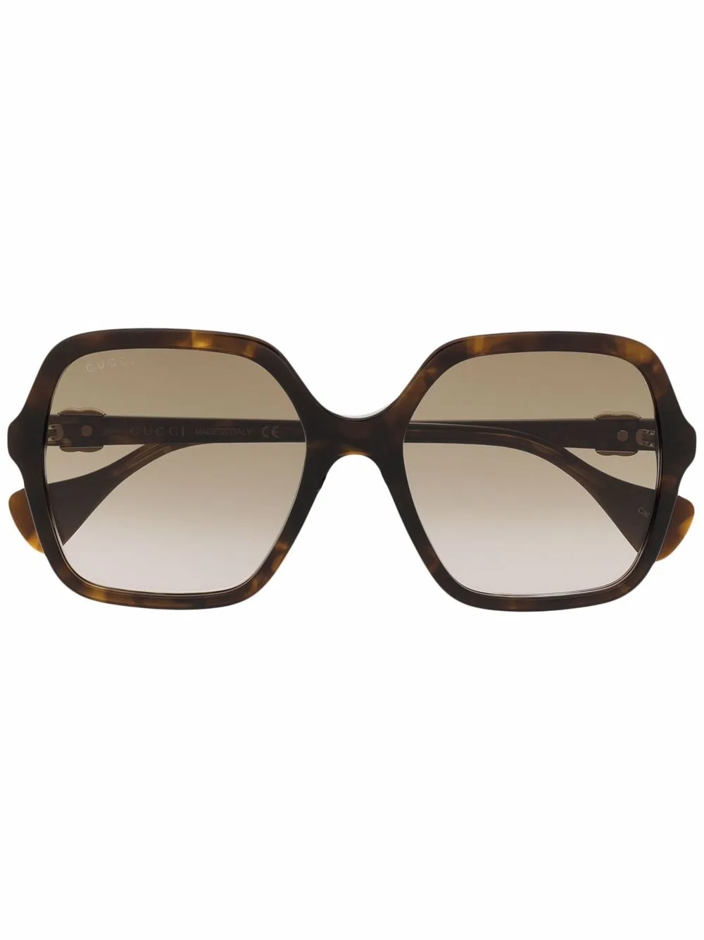 

Gucci Eyewear GG oversized gradient sunglasses - Brown