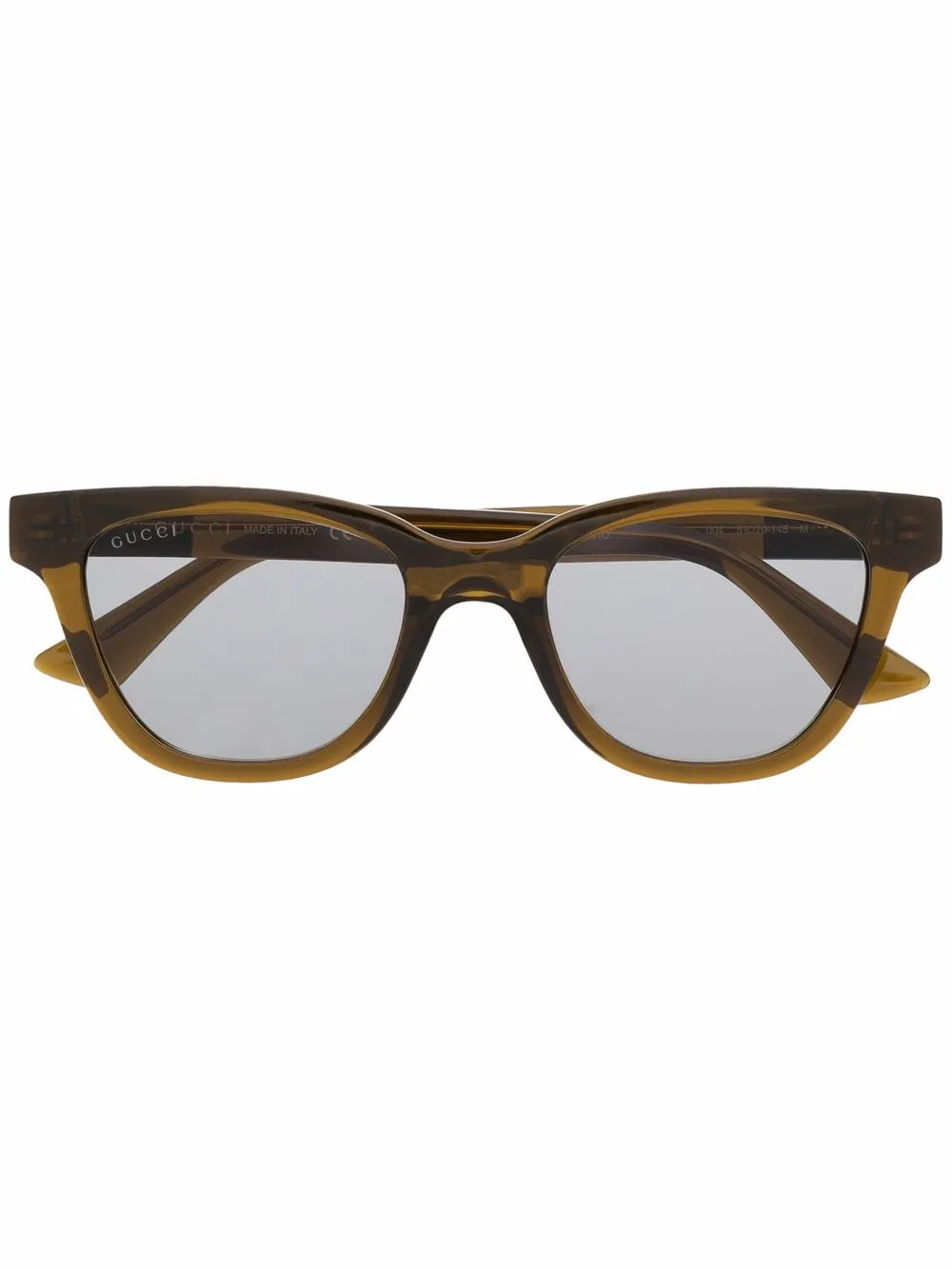 

Gucci Eyewear lentes de sol con armazón cuadrada - Verde