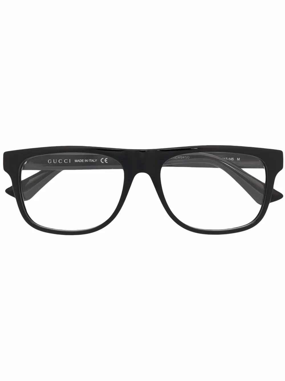 Gucci Eyewear square-frame glasses | Black | Image 1