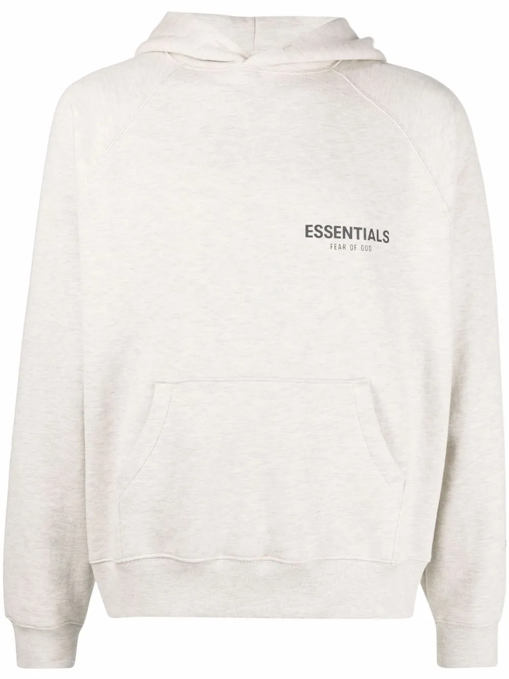 

FEAR OF GOD ESSENTIALS logo-print hoodie - Neutrals
