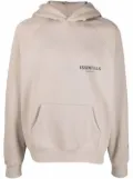 FEAR OF GOD ESSENTIALS logo-print hoodie - Neutrals