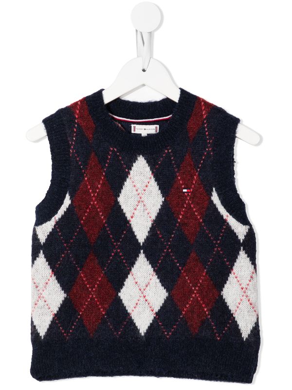 tommy hilfiger vest sweater