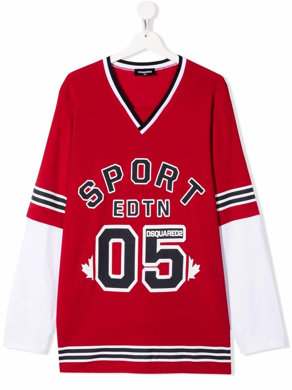 

Dsquared2 Kids TEEN Sport Edtn long-sleeve top