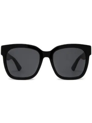 Miu Miu Eyewear キャットアイ サングラス | ブラック | FARFETCH JP