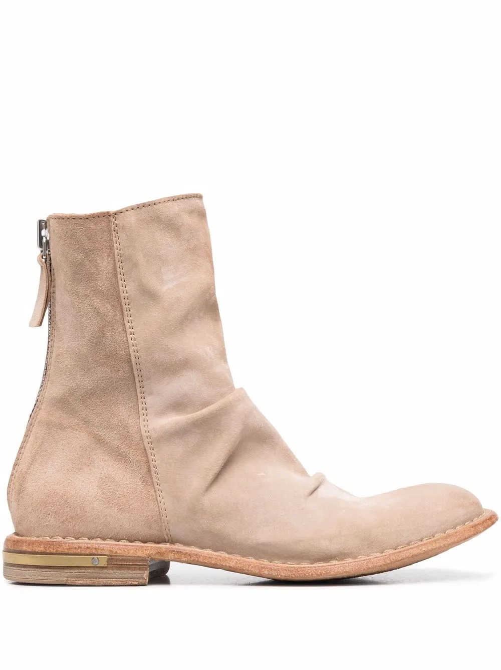 

Moma mid-calf leather boots - Neutrals