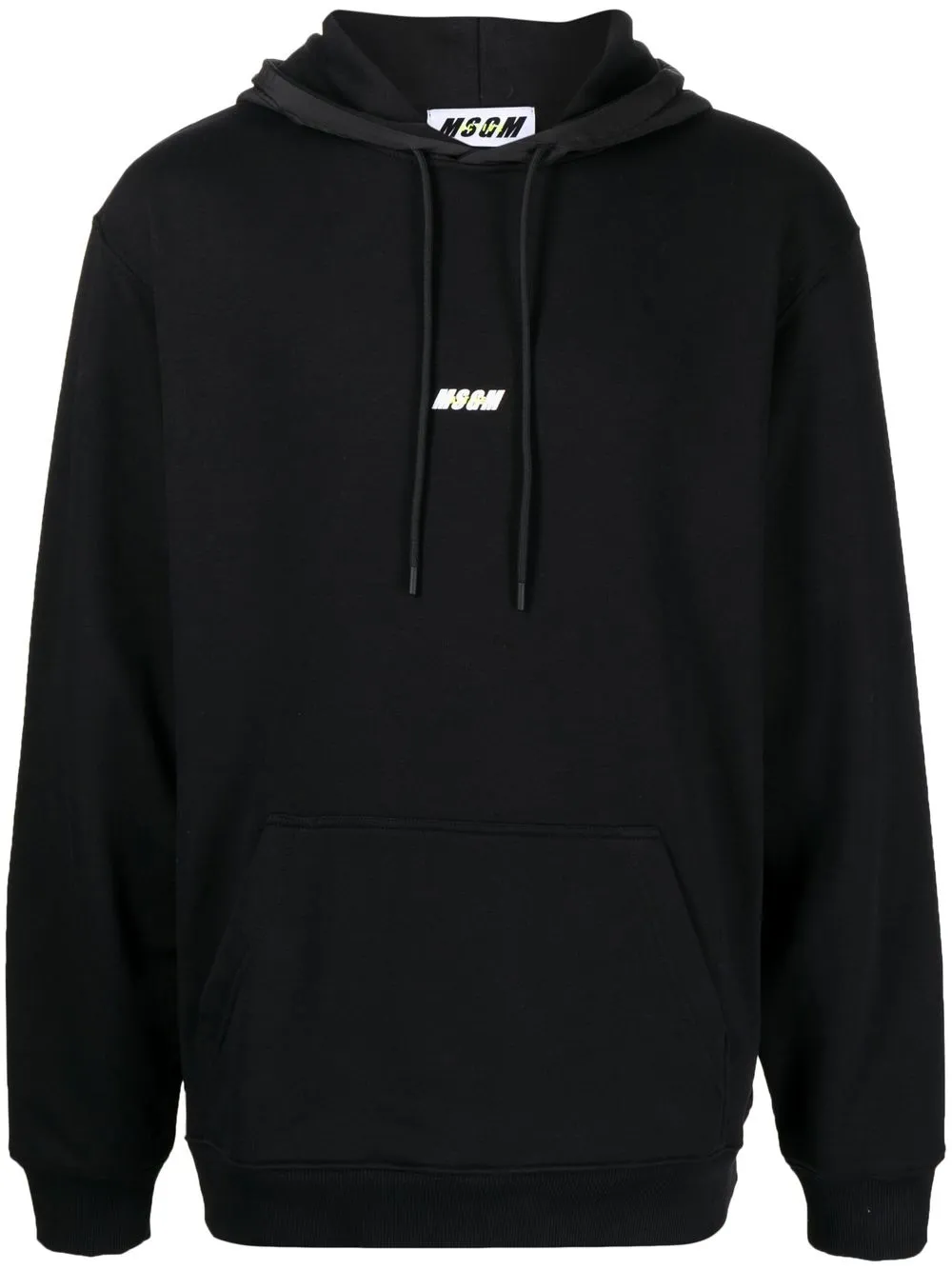 

MSGM logo-print pullover hoodie - Black